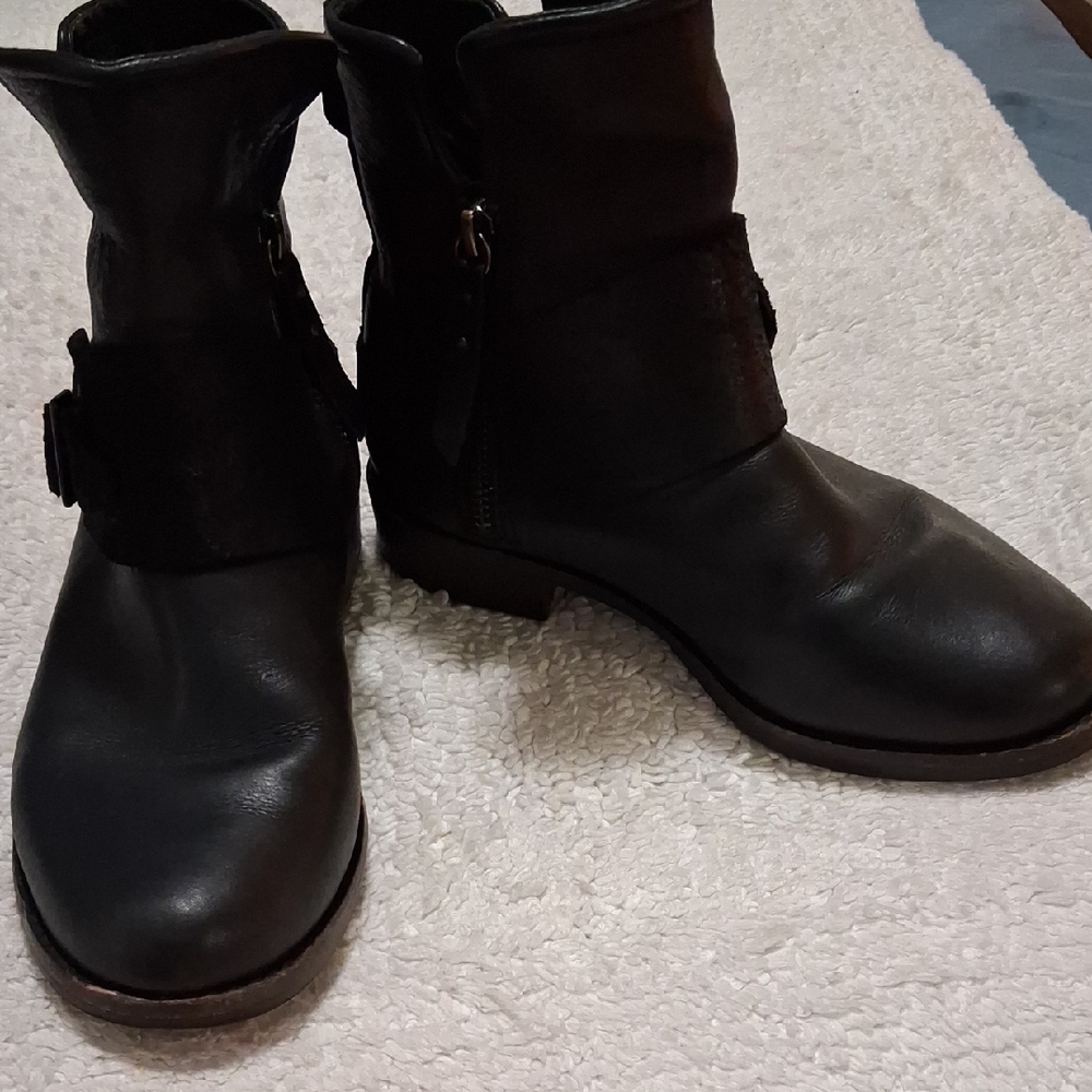 UGG Black Combat Boots
